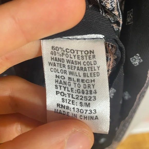 Umgee Oversized Boho Lightweight Coastal Side Slits Kimono Cardigan Size S/M - Picture 11 of 11